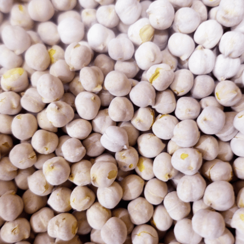 Whites chickpeas